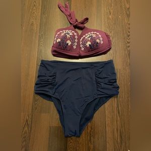 2-piece high waist bikini from Dillard’s (Cart A-100)